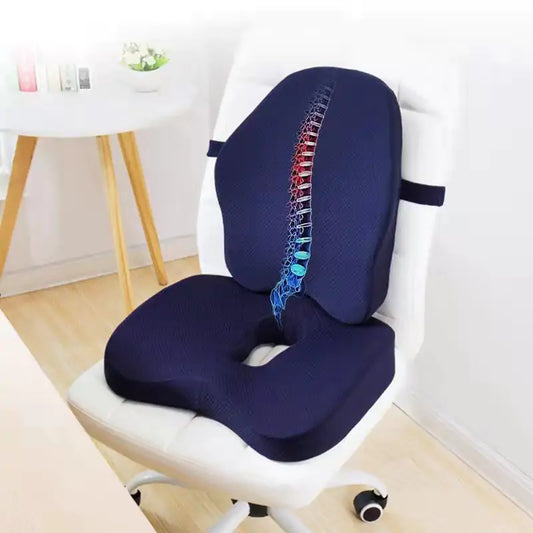 FinalSeat - Orthopedic Pillow Memory Foam Seat Set